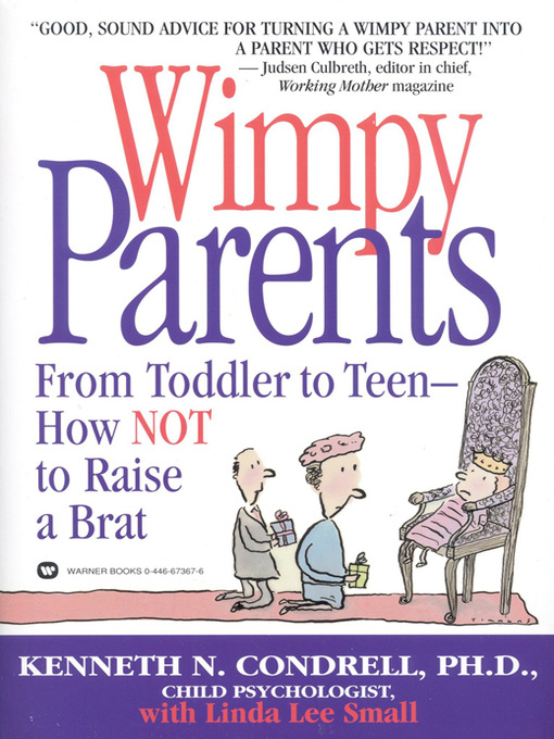Title details for Wimpy Parents by Kenneth N. Condrell - Wait list
